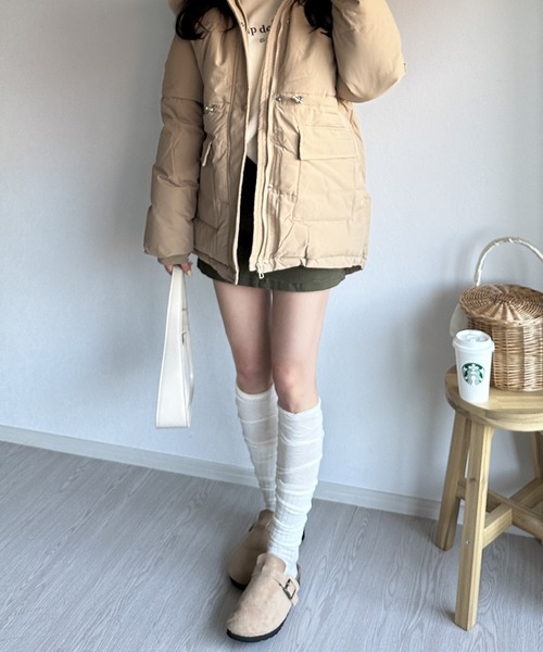 Silly（シリー）の「【カジュアルコーデに♪】スウェードクロッグサンダル（サンダル・レディース・ブラウン/グレー/ベージュ・SMALL/MEDIUM/LARGE）」の8枚目の写真