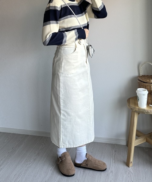 Silly（シリー）の「【カジュアルコーデに♪】スウェードクロッグサンダル（サンダル・レディース・ブラウン/グレー/ベージュ・SMALL/MEDIUM/LARGE）」の21枚目の写真