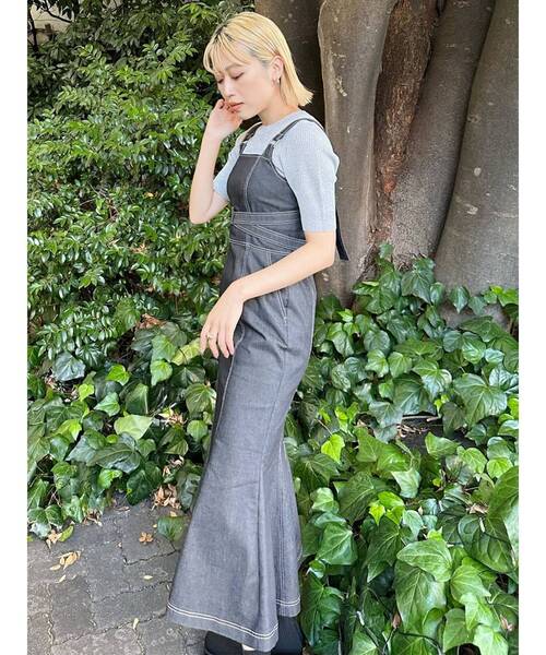 MURUA（ムルーア）の「フロントクロスデザインジャンスカ（ジャンパー