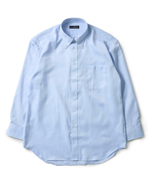 TETE HOMME(テットオム)の「形態安定 吸水速乾 アソート T/Cドレスシャツ(ビジネスシャツ・メンズ・ブルー/ホワイト系1/グレー系1/サックスブルー/ホワイト系2/チェック・X-LARGE/LARGE/MEDIUM)」の13枚目の写真
