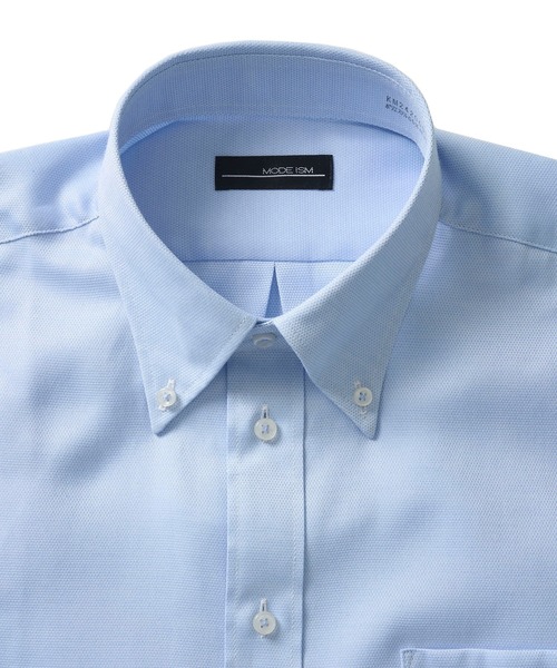 TETE HOMME(テットオム)の「形態安定 吸水速乾 アソート T/Cドレスシャツ(ビジネスシャツ・メンズ・ブルー/ホワイト系1/グレー系1/サックスブルー/ホワイト系2/チェック・X-LARGE/LARGE/MEDIUM)」の15枚目の写真