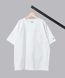 【 Champion / チャンピオン 】REVERSE WEAVE SHORT POCKET SLEEVE T-SHIRT / リバースウィーブ ショートポケット スリーブ Tシャツ