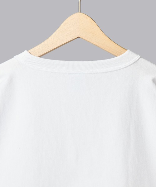 Champion(チャンピオン)の「【 Champion / チャンピオン 】REVERSE WEAVE SHORT POCKET SLEEVE T-SHIRT / リバースウィーブ ショートポケット スリーブ Tシャツ(Tシャツ/カットソー・メンズ・ブラック/ホワイト・X-LARGE/LARGE/MEDIUM)」の6枚目の写真