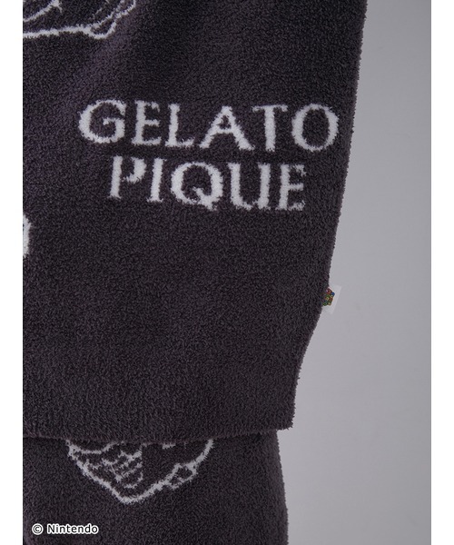 gelato pique(ジェラートピケ)の「【スーパーマリオ】【メンズ】ベビモコアソートジャガードプルオーバー(ルームウェア/パジャマ・メンズ・ダークグレー・LARGE/MEDIUM)」の15枚目の写真