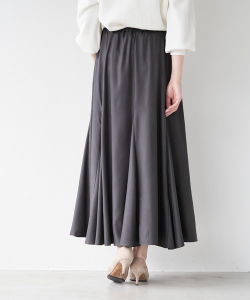 美品！MICA＆DEALロングスカート MICA&DEAL（マイカ＆ディール）の「フレアロングスカート