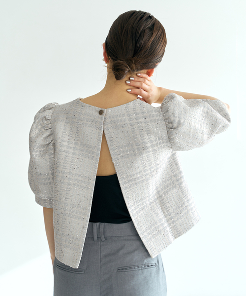 極美品　MAISON GUILLEMETTE パフスリーブトップス　IENA IENA（イエナ）の「【MAISON GUILLEMETTE/メゾンギヨメット