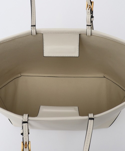 ROPE'（ロペ）の「Aretha Bag （アリーサ バッグ）【A4対応/ポーチ付き】【通勤】（トートバッグ・レディース・オフホワイト/ベージュ系その他・FREE）」の6枚目の写真