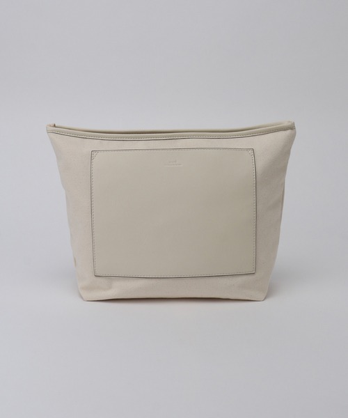 ROPE'（ロペ）の「Aretha Bag （アリーサ バッグ）【A4対応/ポーチ付き】【通勤】（トートバッグ・レディース・オフホワイト/ベージュ系その他・FREE）」の7枚目の写真