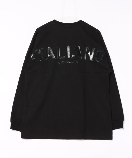 NO WAY(ノーウェイ)の「/ミドルウェイト ドルマンロングスリーブTシャツ(Tシャツ/カットソー・メンズ・ホワイト/ブラック/サンドベージュ・LARGE/MEDIUM)」の4枚目の写真