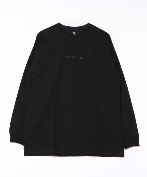NO WAY(ノーウェイ)の「/ミドルウェイト ドルマンロングスリーブTシャツ(Tシャツ/カットソー・メンズ・ホワイト/ブラック/サンドベージュ・LARGE/MEDIUM)」の8枚目の写真