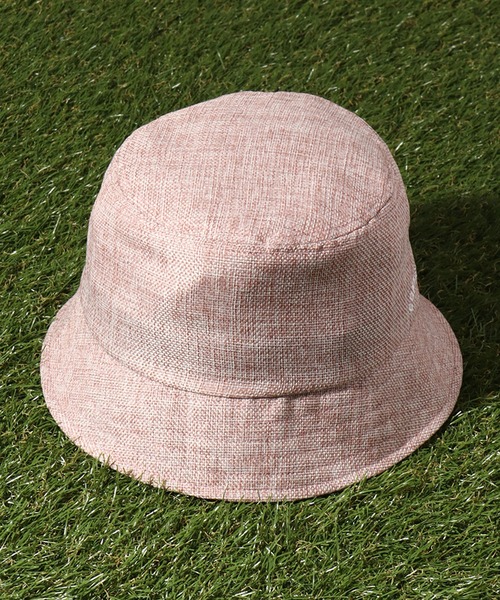 CONVERSE（コンバース）の「【CONVERSE/コンバース】CN SHEET BUCKET HAT/ロゴ刺繍バケットハット（ハット・メンズ・ピンク/ライトベージュ/ブラック・FREE）」の15枚目の写真