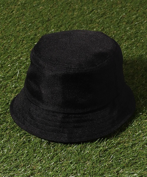 CONVERSE（コンバース）の「【CONVERSE/コンバース】CN SHEET BUCKET HAT/ロゴ刺繍バケットハット（ハット・メンズ・ピンク/ライトベージュ/ブラック・FREE）」の12枚目の写真