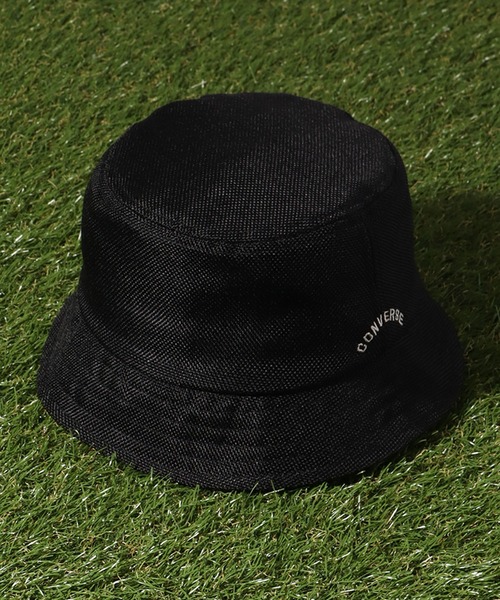 CONVERSE（コンバース）の「【CONVERSE/コンバース】CN SHEET BUCKET HAT/ロゴ刺繍バケットハット（ハット・メンズ・ピンク/ライトベージュ/ブラック・FREE）」の18枚目の写真