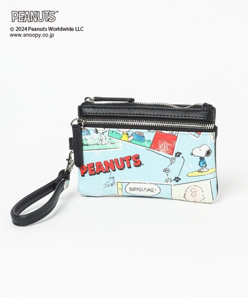 LEPSIM(レプシィム)の「【PEANUTS】コミックコインケース 996634(コインケース・レディース・アイボリー/ブラック・ONE SIZE)」の9枚目の写真