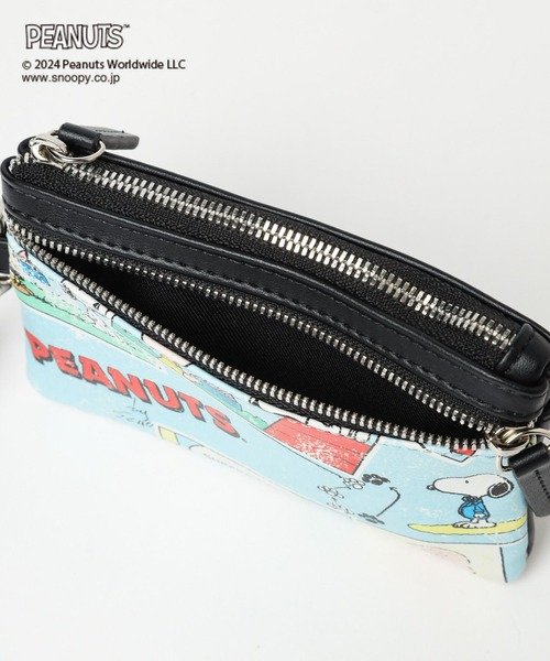 LEPSIM(レプシィム)の「【PEANUTS】コミックコインケース 996634(コインケース・レディース・アイボリー/ブラック・ONE SIZE)」の5枚目の写真