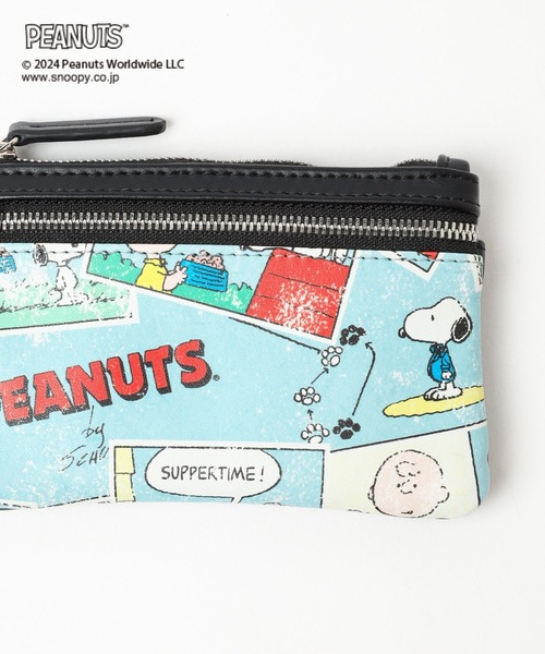 LEPSIM(レプシィム)の「【PEANUTS】コミックコインケース 996634(コインケース・レディース・アイボリー/ブラック・ONE SIZE)」の14枚目の写真