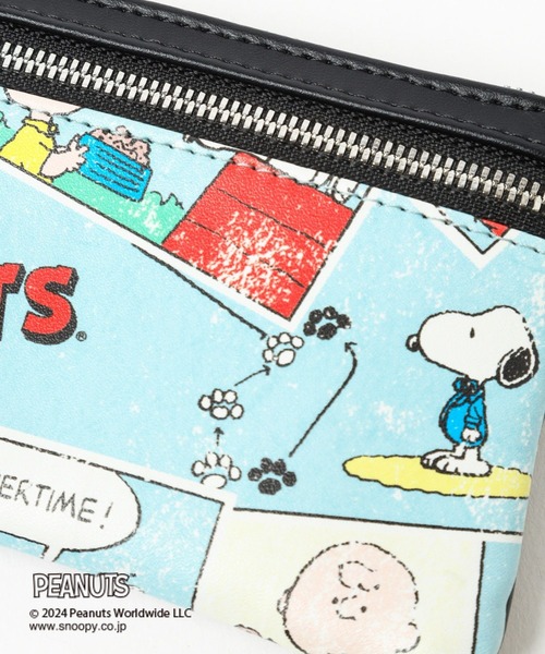 LEPSIM(レプシィム)の「【PEANUTS】コミックコインケース 996634(コインケース・レディース・アイボリー/ブラック・ONE SIZE)」の15枚目の写真