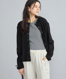 USAコットンフライススナップカーディガン