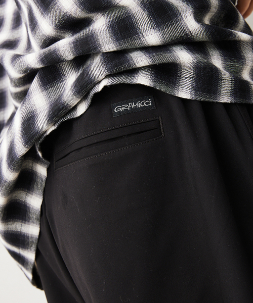 Gramicci(グラミチ)の「【GRAMICCI / グラミチ】別注 2タック イージースラックス(スラックス・メンズ・ブラック/ネイビー/グレー・MEDIUM/LARGE)」の21枚目の写真