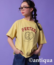 antiqua（アンティカ）の「フードロゴTシャツ（Tシャツ/カットソー）」