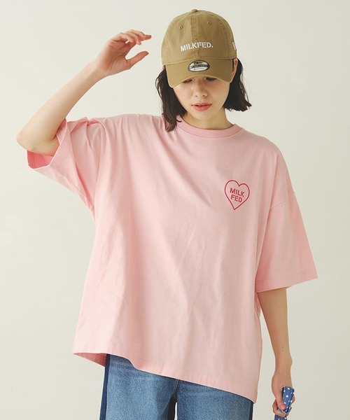 楽天市場】FLOWER PATCHED ELBOW SWEAT TOP MILKFED. ミルク