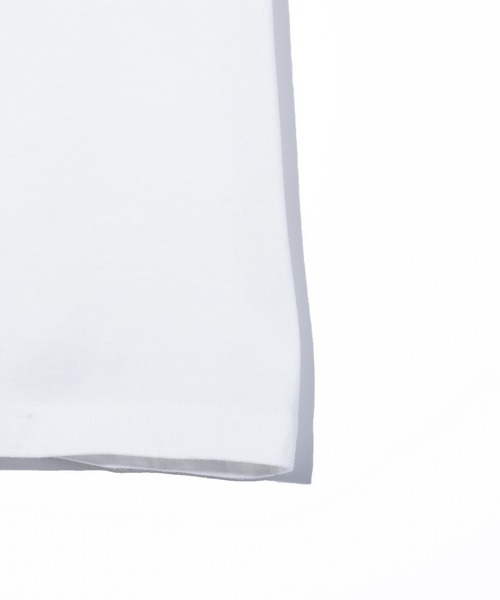 MILKFED.（ミルクフェド）の「CHECKERED LOGO WIDE S/S TEE（Tシャツ/カットソー・レディース・ホワイト/オフホワイト/チャコール/ライトピンク・M/L）」の18枚目の写真