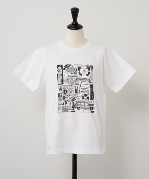 BEARDSLEY（ビアズリー）の「《FRIPIER》ブロカントTee（Tシャツ/カットソー・レディース・ホワイト・FREE）」の12枚目の写真