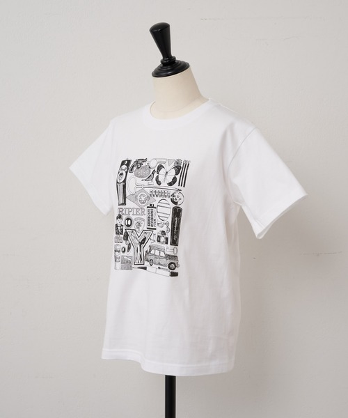 BEARDSLEY（ビアズリー）の「《FRIPIER》ブロカントTee（Tシャツ/カットソー・レディース・ホワイト・FREE）」の13枚目の写真