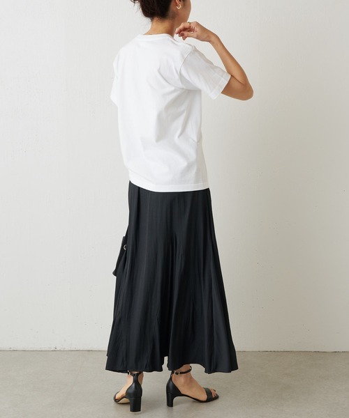 BEARDSLEY（ビアズリー）の「《FRIPIER》ブロカントTee（Tシャツ/カットソー・レディース・ホワイト・FREE）」の2枚目の写真