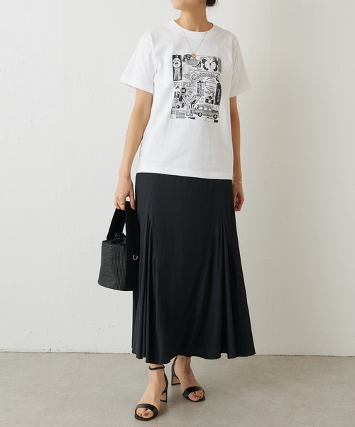 BEARDSLEY（ビアズリー）の「《FRIPIER》ブロカントTee（Tシャツ/カットソー・レディース・ホワイト・FREE）」の9枚目の写真