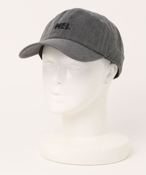 MEI（メイ）の「【MEI/メイ】 LOW CAP PIGMENT/ローキャップ ピグメント加工（キャップ・メンズ・ブルー/ブラック/ライトパープル/ベージュ・FREE）」の19枚目の写真