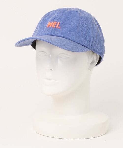 MEI（メイ）の「【MEI/メイ】 LOW CAP PIGMENT/ローキャップ ピグメント加工（キャップ・メンズ・ブルー/ブラック/ライトパープル/ベージュ・FREE）」の6枚目の写真