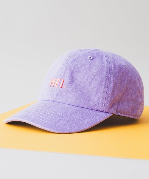 MEI（メイ）の「【MEI/メイ】 LOW CAP PIGMENT/ローキャップ ピグメント加工（キャップ・メンズ・ブルー/ブラック/ライトパープル/ベージュ・FREE）」の11枚目の写真