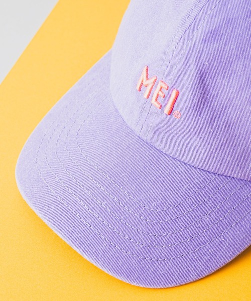 MEI（メイ）の「【MEI/メイ】 LOW CAP PIGMENT/ローキャップ ピグメント加工（キャップ・メンズ・ブルー/ブラック/ライトパープル/ベージュ・FREE）」の12枚目の写真