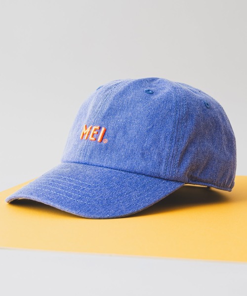 MEI（メイ）の「【MEI/メイ】 LOW CAP PIGMENT/ローキャップ ピグメント加工（キャップ・メンズ・ブルー/ブラック/ライトパープル/ベージュ・FREE）」の10枚目の写真