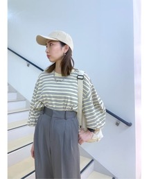 袖ボリュームトップス