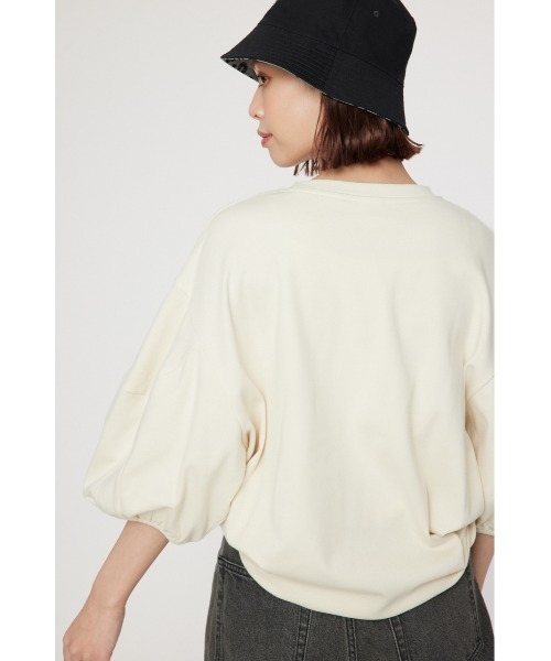 RODEO CROWNS WIDE BOWL（ロデオクラウンズワイドボウル）の「袖ボリュームトップス（Tシャツ/カットソー・レディース・チャコールグレー/ピンク系その他/アイボリー/イエロー系その他・FREE）」の14枚目の写真