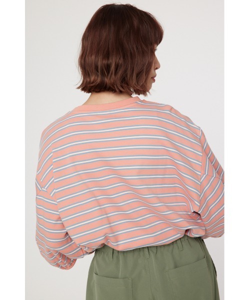 RODEO CROWNS WIDE BOWL（ロデオクラウンズワイドボウル）の「袖ボリュームトップス（Tシャツ/カットソー・レディース・チャコールグレー/ピンク系その他/アイボリー/イエロー系その他・FREE）」の8枚目の写真