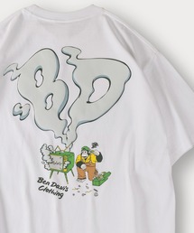 【BENDAVIS／ベンデイビス】BEN SMOKING TV TEE/BDブランドイニシャルＴシャツ/バックプリント/オーバーサイズ