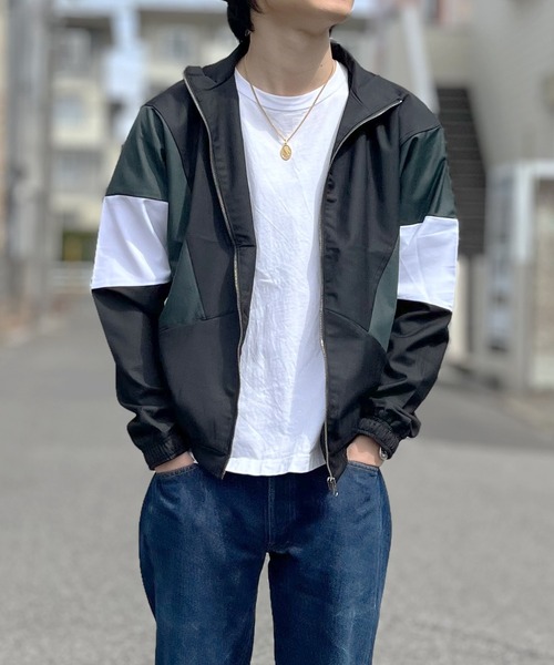 セール】トラックジャケット ナイロンジャケット ジャージ ジップ