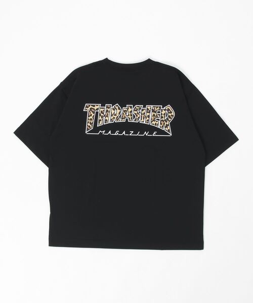 THRASHER(スラッシャー)の「【ムラサキスポーツ限定】THRASHER/スラッシャー 水陸両用 オーバーサイズ 半袖ラッシュガード/Tシャツ TC-004(Tシャツ/カットソー・レディース・ホワイト/ブラック・XL/L/M)」の3枚目の写真