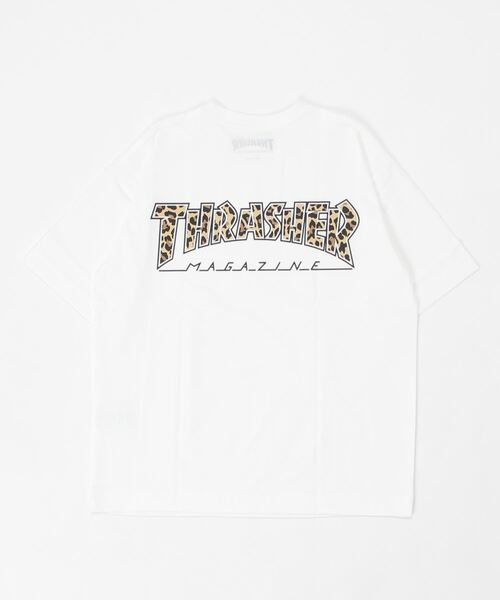 THRASHER(スラッシャー)の「【ムラサキスポーツ限定】THRASHER/スラッシャー 水陸両用 オーバーサイズ 半袖ラッシュガード/Tシャツ TC-004(Tシャツ/カットソー・レディース・ホワイト/ブラック・XL/L/M)」の4枚目の写真