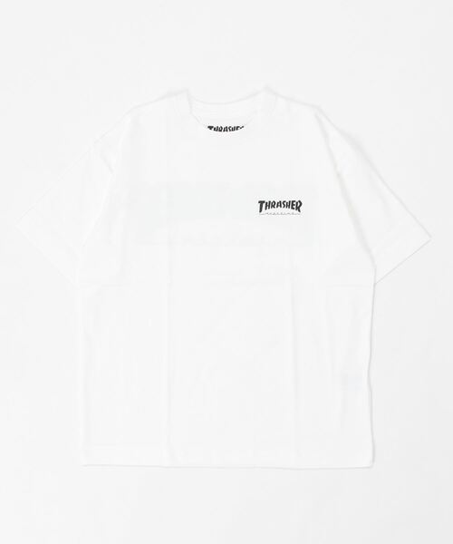 THRASHER(スラッシャー)の「【ムラサキスポーツ限定】THRASHER/スラッシャー 水陸両用 オーバーサイズ 半袖ラッシュガード/Tシャツ TC-004(Tシャツ/カットソー・レディース・ホワイト/ブラック・XL/L/M)」の17枚目の写真
