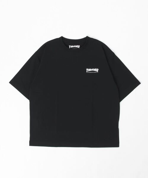 THRASHER(スラッシャー)の「【ムラサキスポーツ限定】THRASHER/スラッシャー 水陸両用 オーバーサイズ 半袖ラッシュガード/Tシャツ TC-004(Tシャツ/カットソー・レディース・ホワイト/ブラック・XL/L/M)」の18枚目の写真