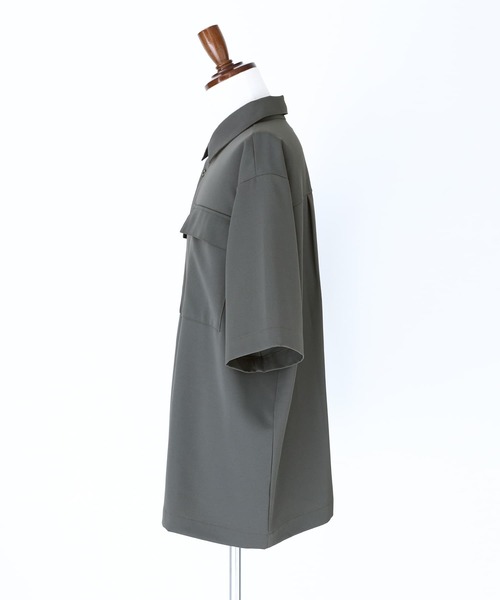 n'OrLABEL（ノアールレーベル）の「【セットアップ対応】『ベーシックレギュラーカラーシャツ』（シャツ/ブラウス・メンズ・チャコール/ブラック・L/M）」の15枚目の写真