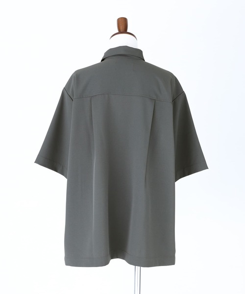 n'OrLABEL（ノアールレーベル）の「【セットアップ対応】『ベーシックレギュラーカラーシャツ』（シャツ/ブラウス・メンズ・チャコール/ブラック・L/M）」の16枚目の写真