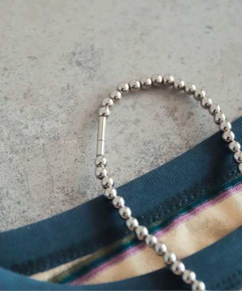 rapiecage（ラピエサージュ）の「メタルボールチョーカー（ネックレス・レディース・シルバー・FREE）」の12枚目の写真