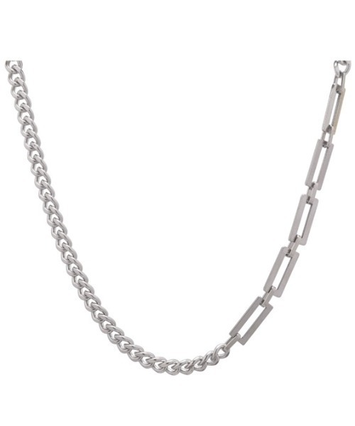 A‘gem 9（エージェムナイン）の「A'GEM/9 × .kom 『KANSAI STUDIO/カンサイスタジオ』 ポイントチェーンネックレス（ネックレス・レディース・シルバー・FREE）」の8枚目の写真