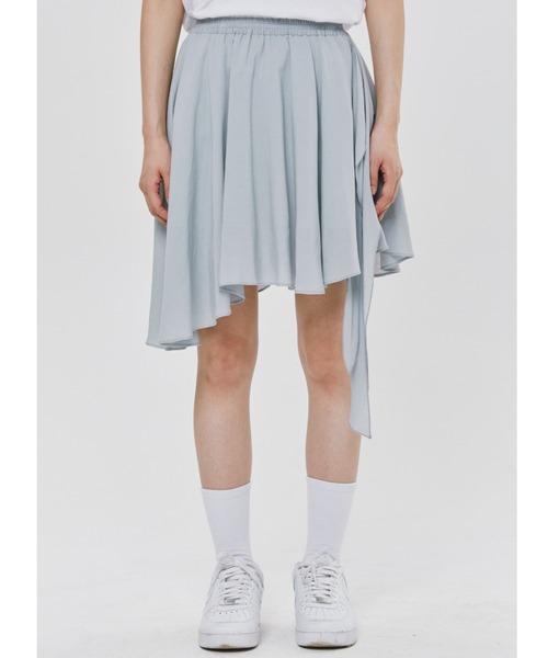 ROMANTIC CROWN★レディース★ RIBBON FLARE SKIRT♪ RIBBON FLARE SKIRT_BLACK | ROMANTIC CROWN