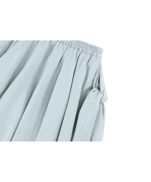 ROMANTIC CROWN★レディース★ RIBBON FLARE SKIRT♪ RIBBON FLARE SKIRT_IVORY | ROMANTIC CROWN